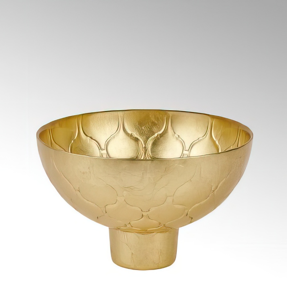 Glasschale Zengin in Gold - 46189