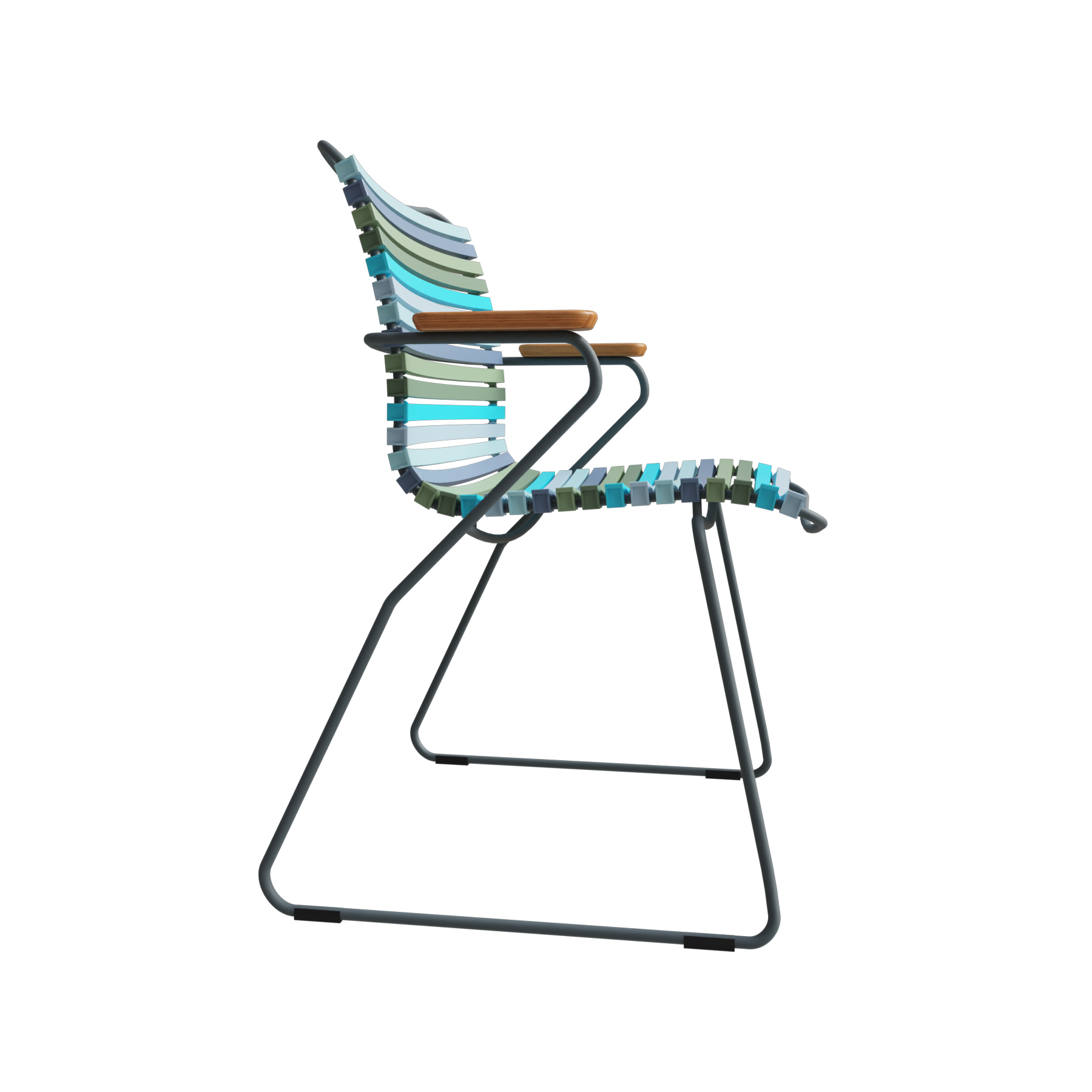 Dining Chair Click mit Bambusarmlehnen 10801-8418
