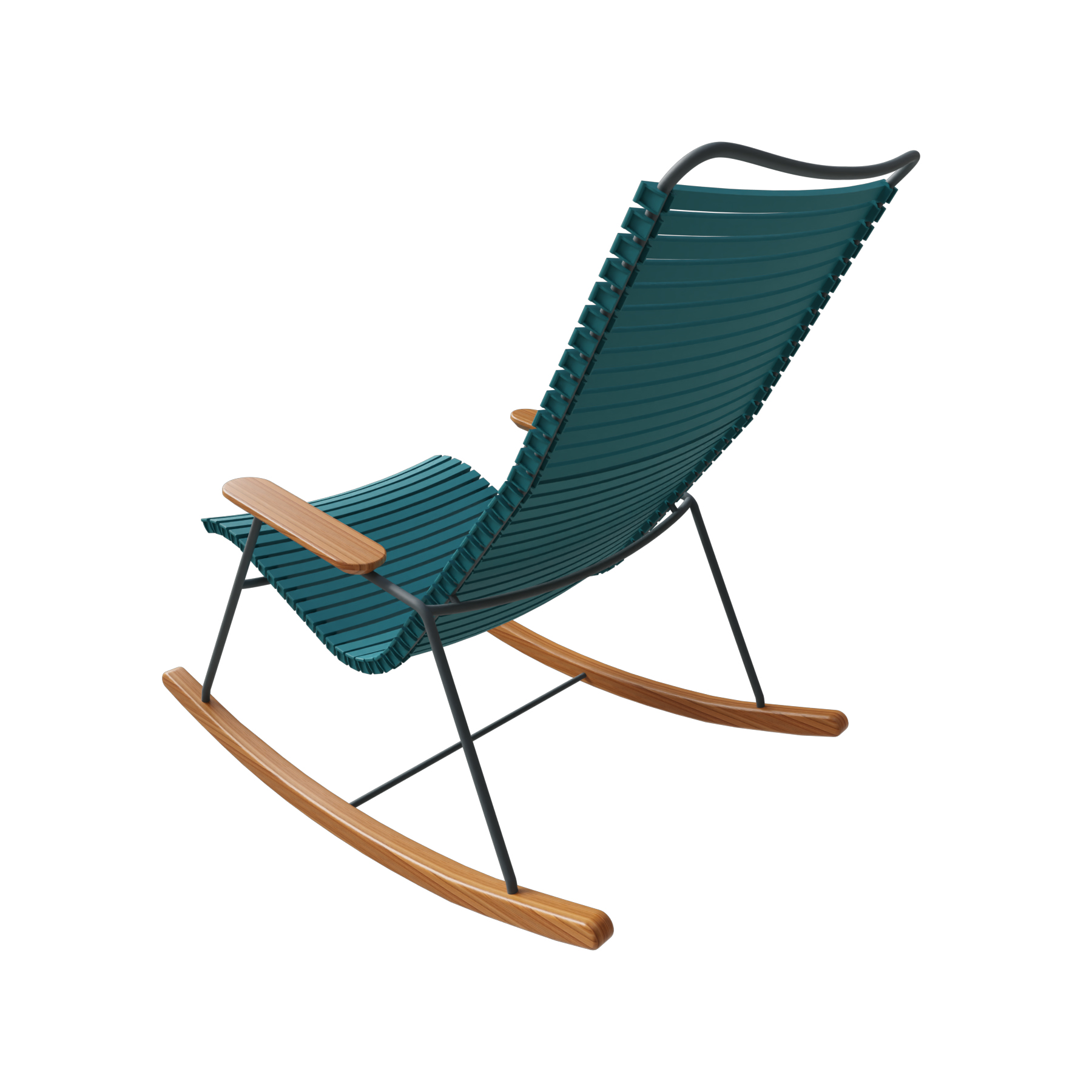 Rocking Chair Click mit Bamubsarmlehnen 10804-7718