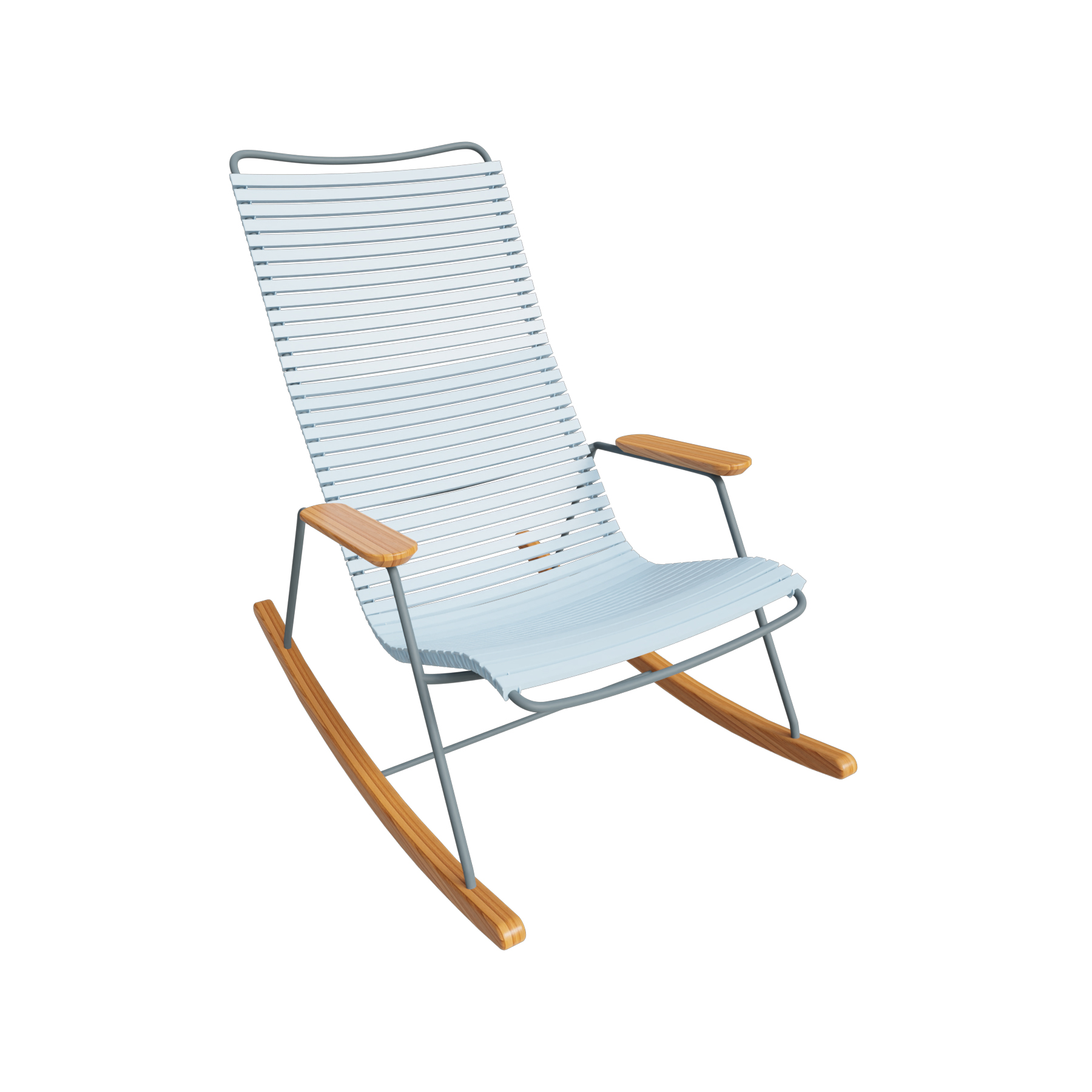 Rocking Chair Click mit Bamubsarmlehnen 10804-8018