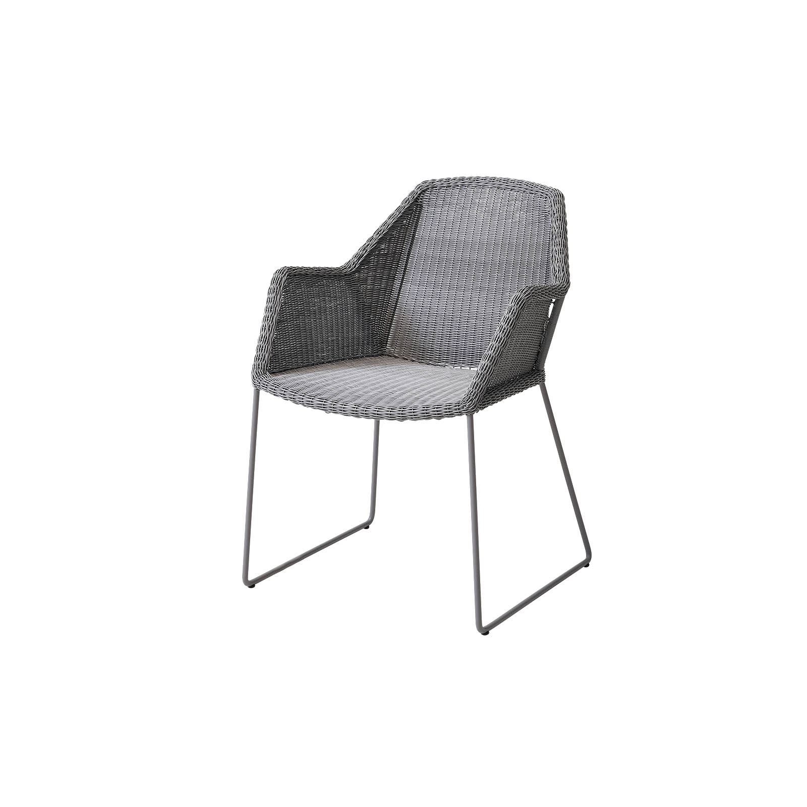 Breeze Stuhl aus Cane-line Weave in Light Grey
