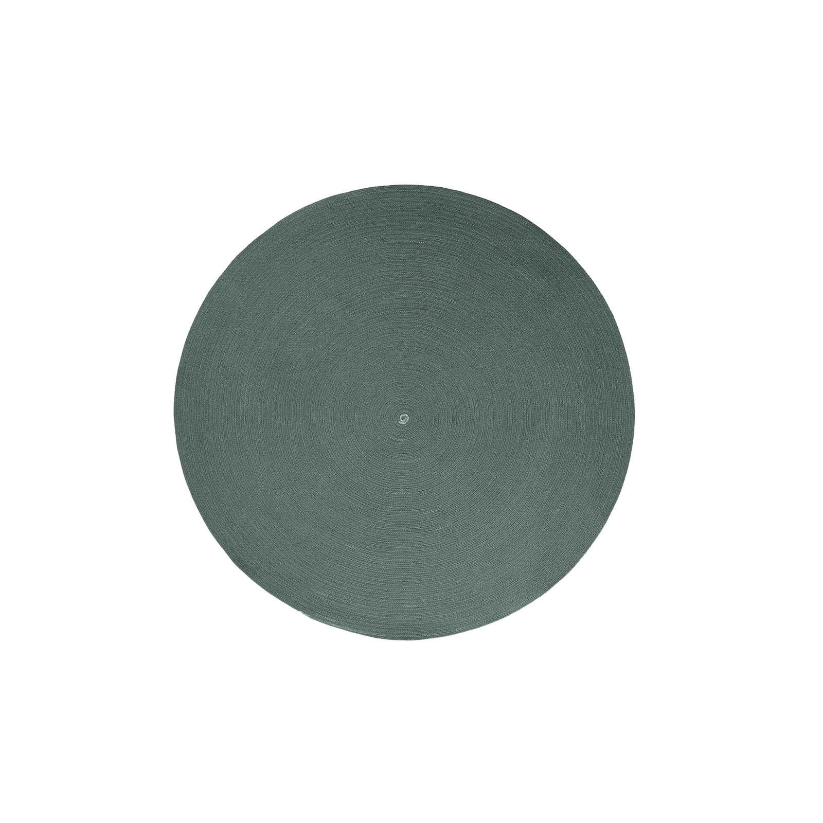 Circle Teppich Durchmesser 140 cm aus Cane-line Soft Rope in Dark Green