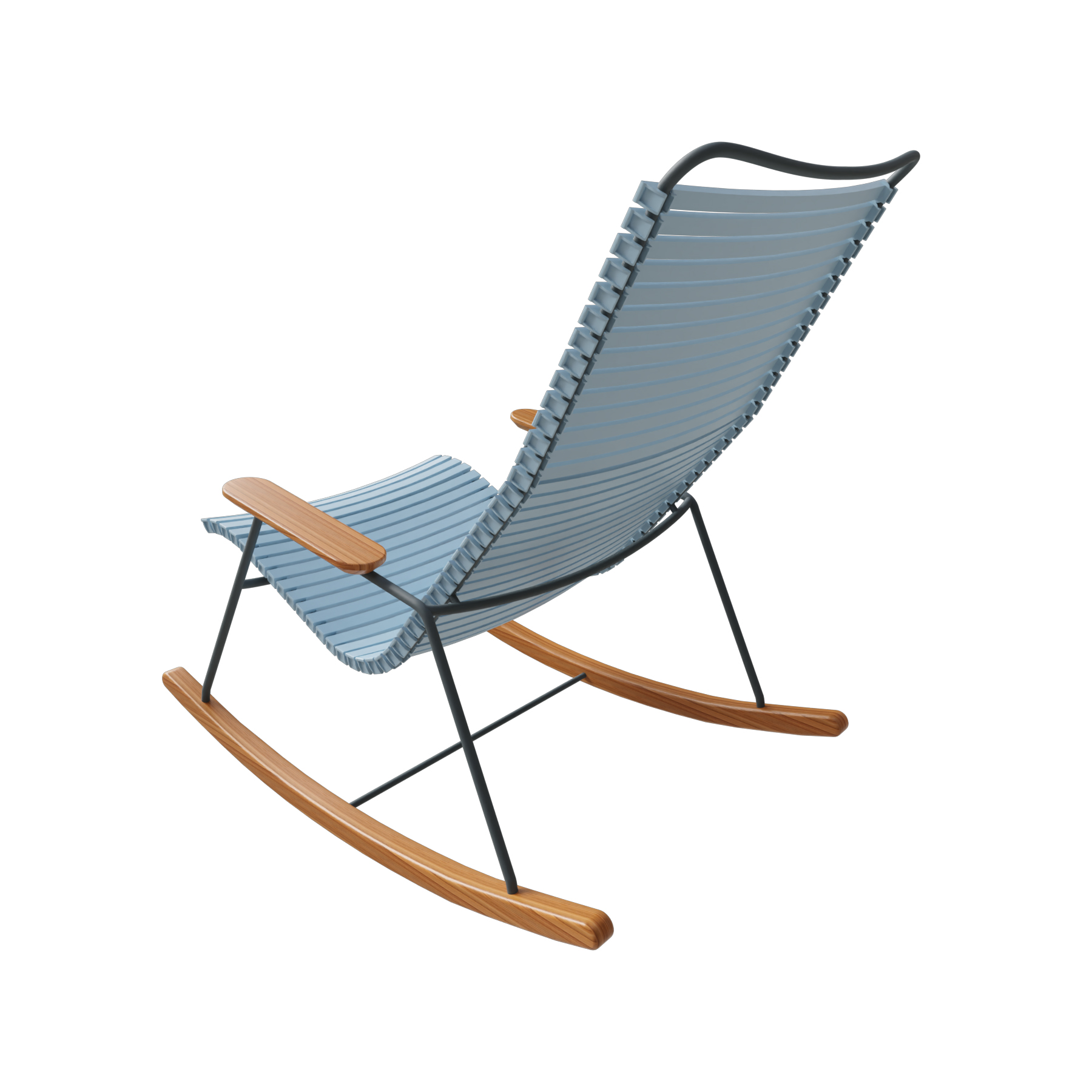 Rocking Chair Click mit Bamubsarmlehnen 10804-8018