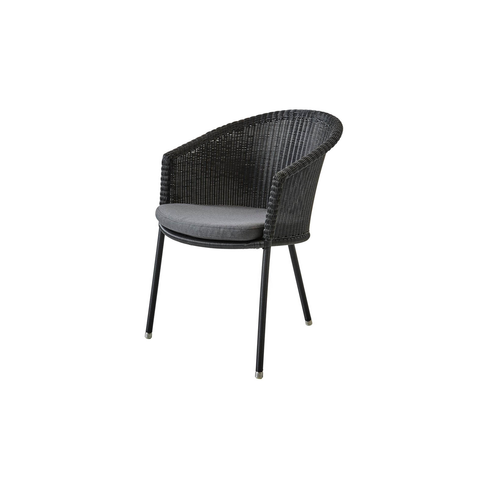 Trinity Sitzkissen für Stuhl aus Cane-line Natté in Black