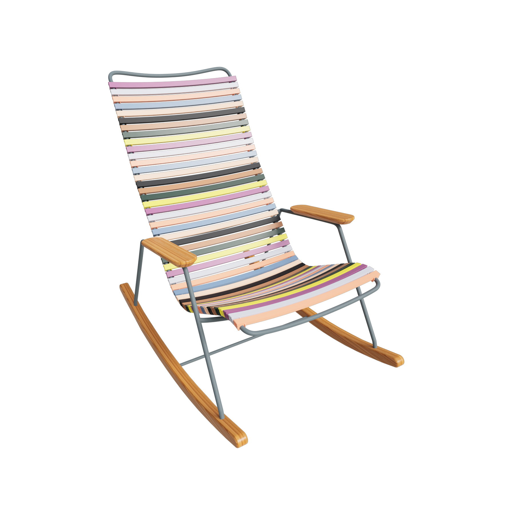 Rocking Chair Click mit Bambusarmlehnen 20 20