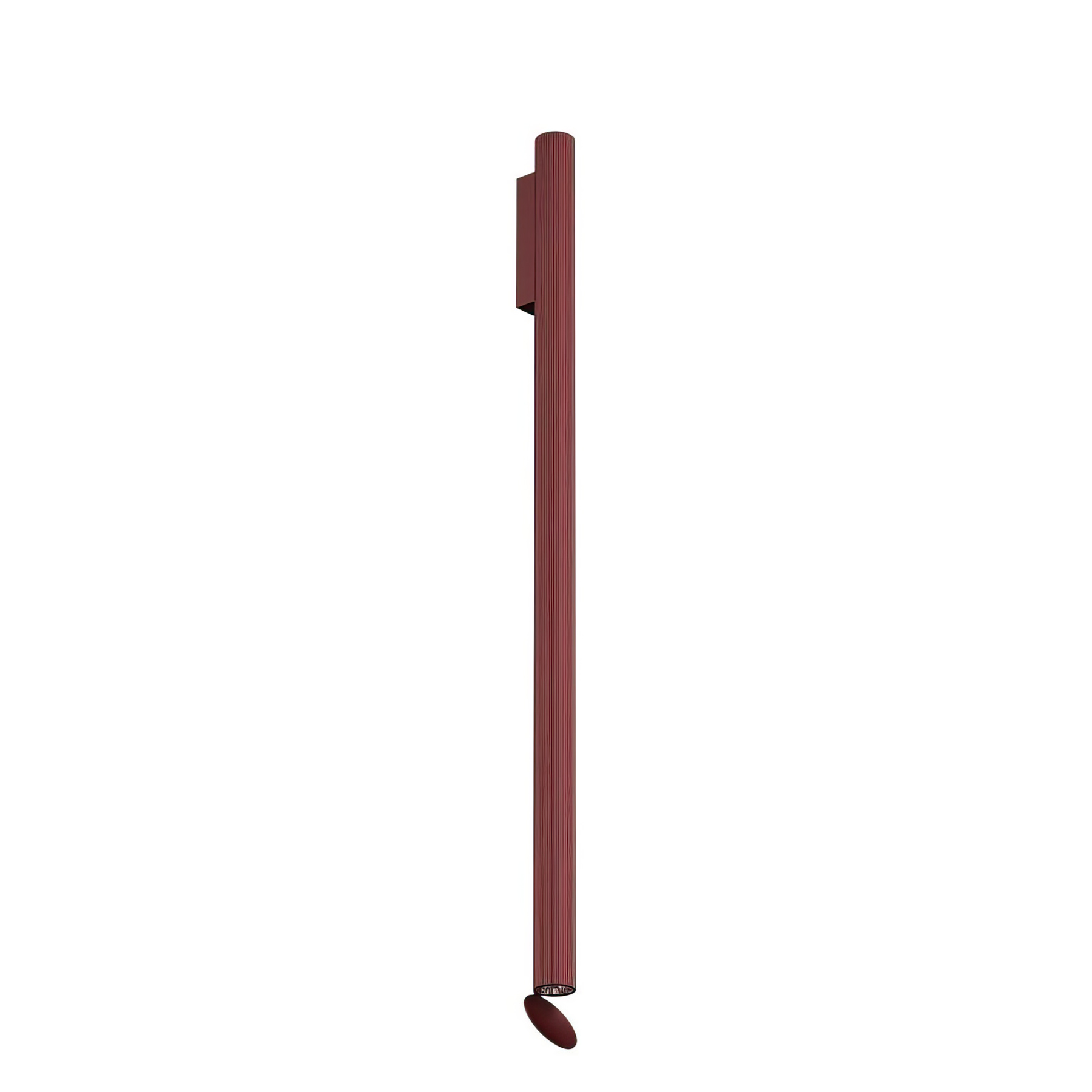 Wandleuchte Flauta H1000 Riga in Anodized Ruby Red