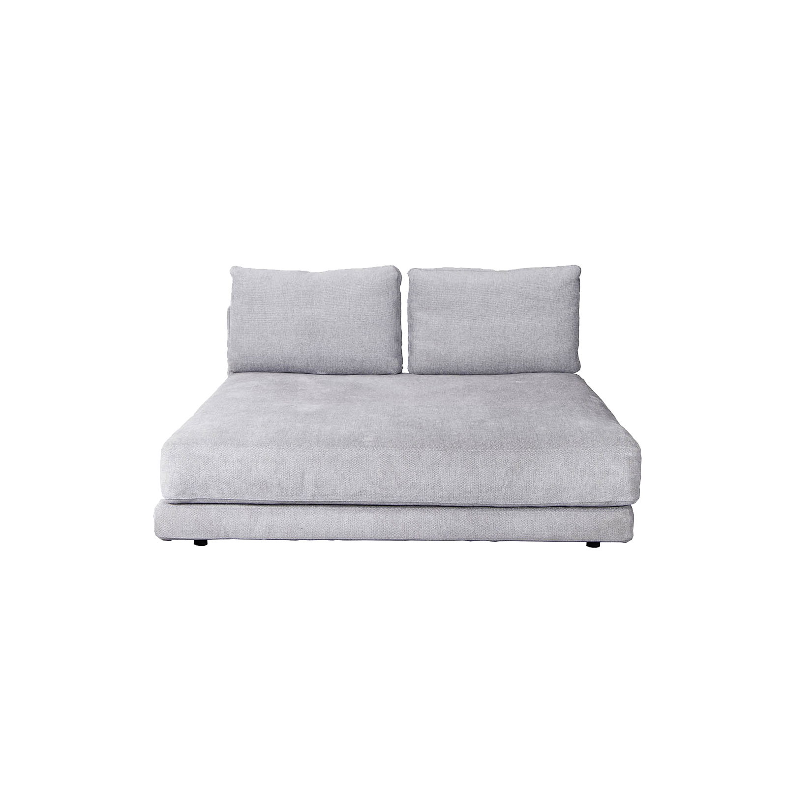 Scale doppel Daybed Modul aus Cane-line Ambience in Dark Grey