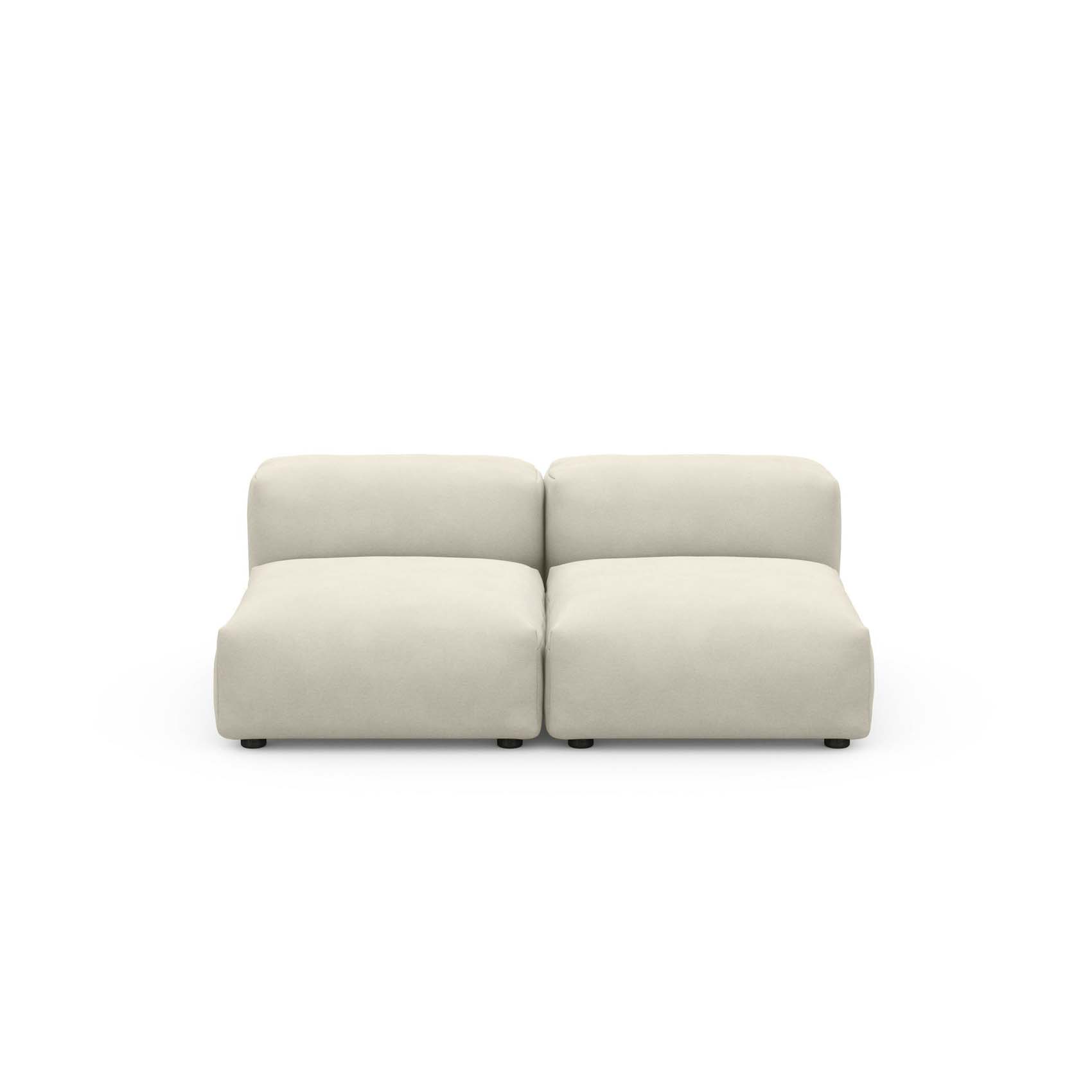 Two Seat Lounge Sofa S Herringbone Beige