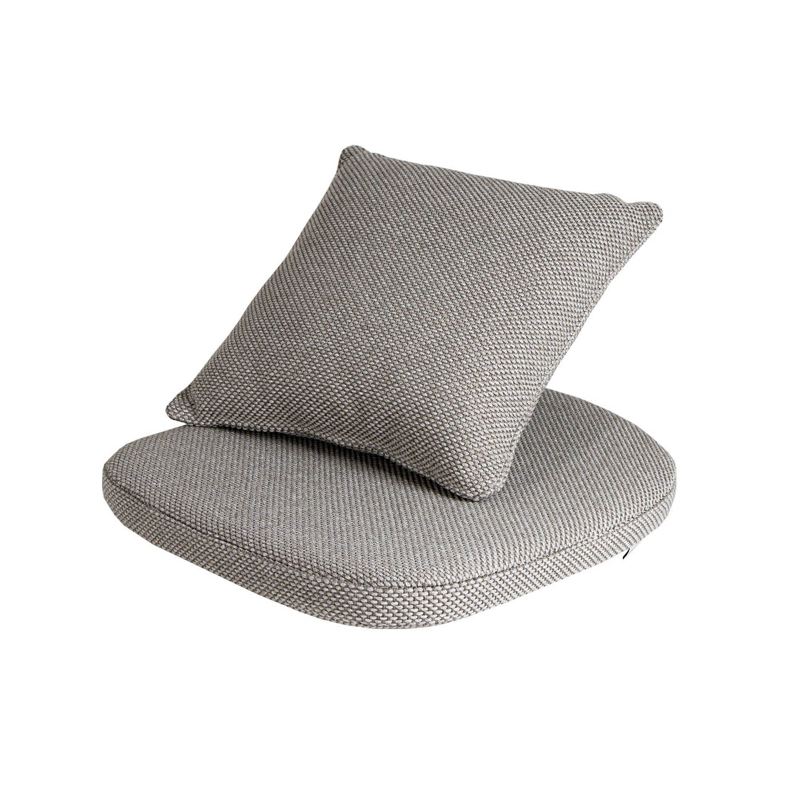 Basket Kissen für Sessel aus Cane-line Wove in Dark Grey