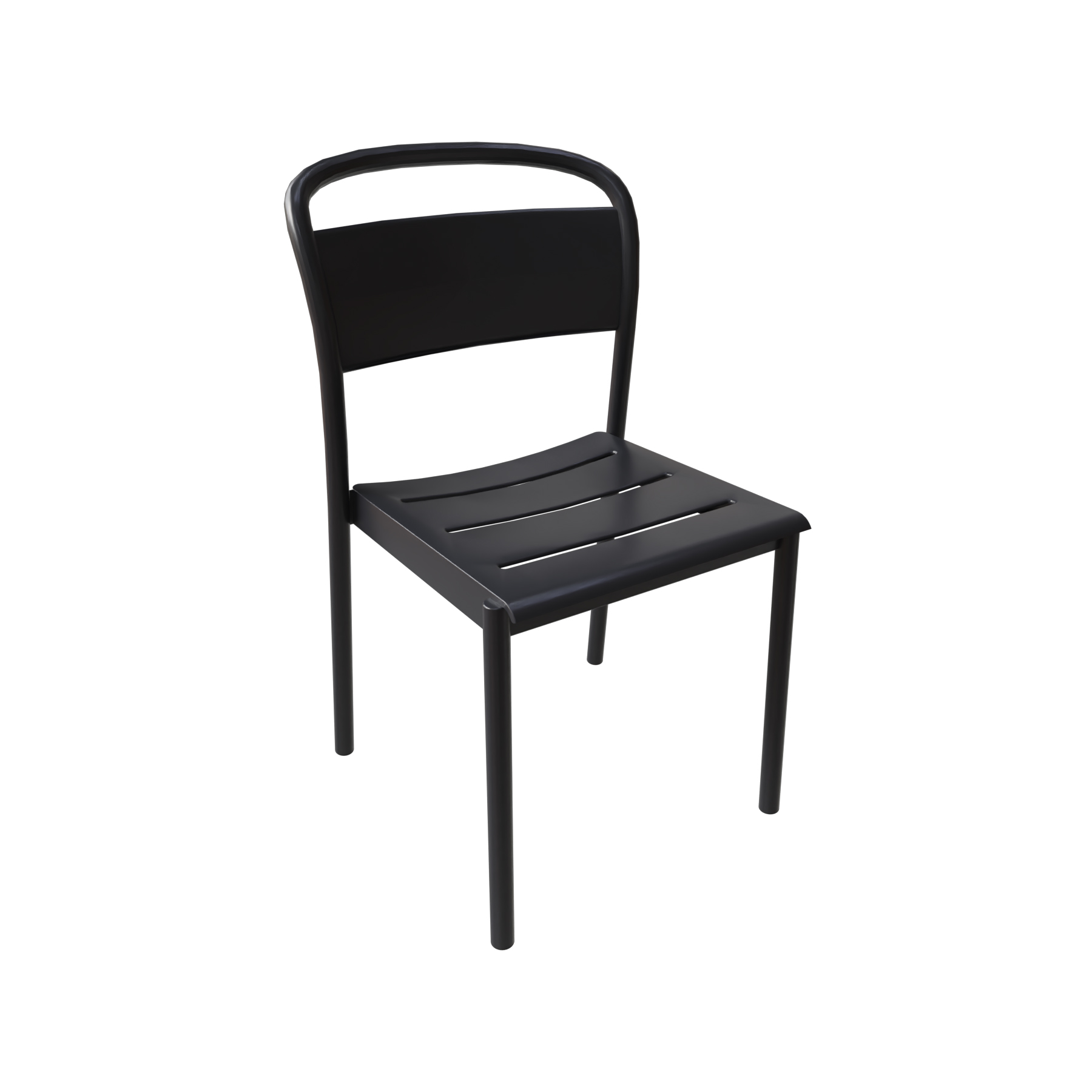 Linear Steel Side Chair 30980