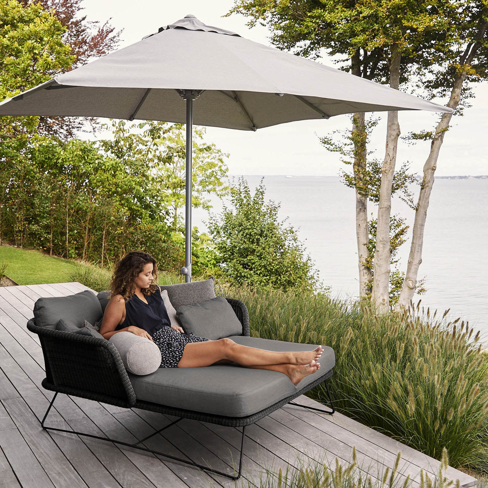 Horizon Daybed aus Cane-line Weave in