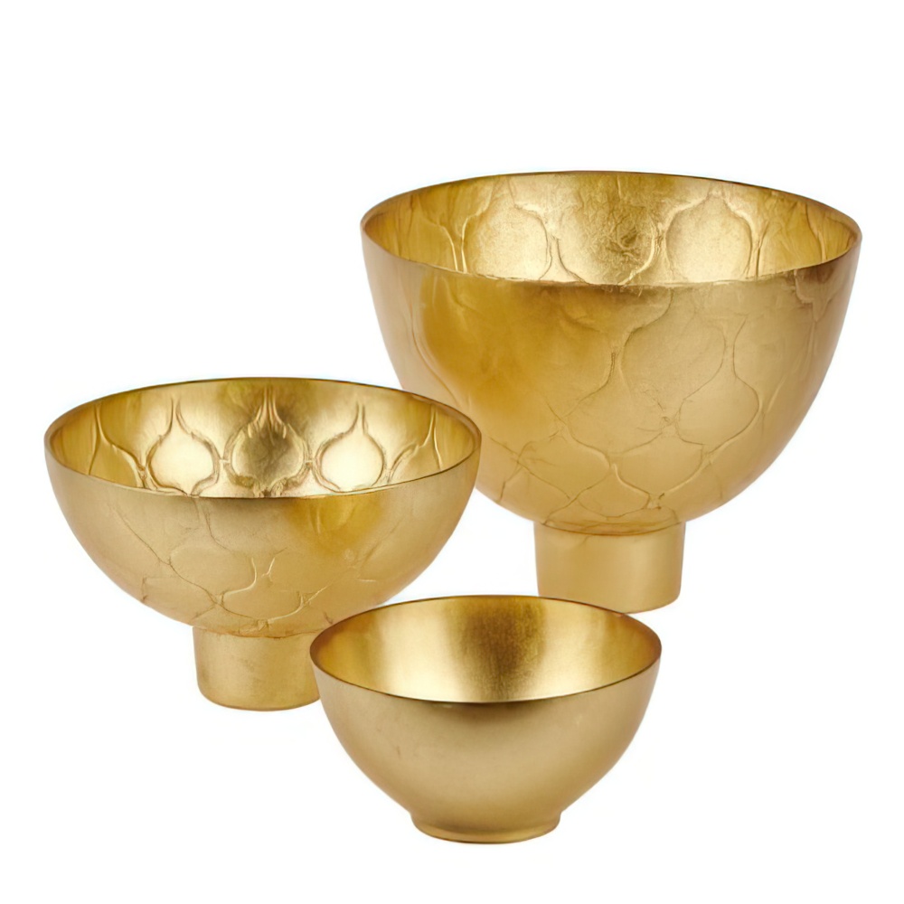 Glasschale Zengin in Gold - 46190